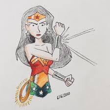 Happy drawing, ramny character bio: June Toon Day 16 Wonder Woman By Donnietu On Deviantart
