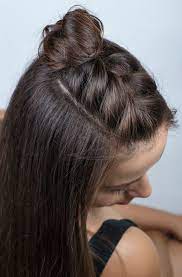 Easy Half Braid Hairstyle Tutorial Video Hairstyle Tutorial Cool Braid Hairstyles Braided Hairstyles Easy Braided Hairstyles Tutorials
