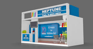 Exhibition Stall Free Download 3d Model Ready To Use Model The Model Created In 3ds Max And Render Wit Stall Designs Exhibition Stall Design Exhibition Stall