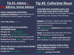 Tips On Using Nouns