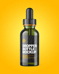 Download Green Dropper Bottle Mockup In Bottle Mockups On Yellow Images Object Mockups