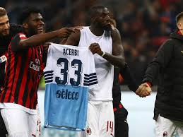 Lazio milan live score (and video online live stream) starts on 25 apr 2021 at 13:00 utc time in serie a, italy. Serie A Naive But Innocent Ac Milan Defends Bakayoko And Kessie Over Lazio Shirt Celebration Sportstar