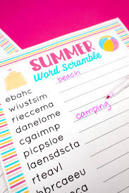 Check spelling or type a new query. Summer Word Scramble Happiness Is Homemade