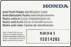 Civic acura accord crv + enter your radio serial. Las Mejores Ofertas En Equipo De Entretenimiento En El Automovil Honda Ebay