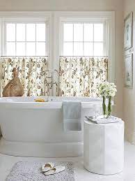 Shower curtains for small showers winditie info. 20 Designs For Bathroom Window Treatment Home Design Lover