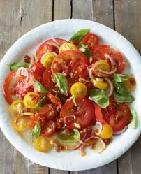 Bunter Tomatensalat Rezept Tomatensalat Tomatensalat Rezepte Rezepte