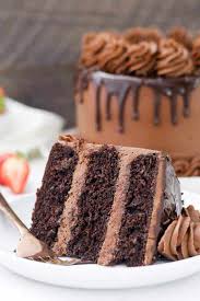 You can also make mini chocolate cake rolls which are closer while this cake tasted awesome with the chocolate ganache and marshmallow filling, it wasn't pretty. Homemade Chocolate Cake Easy 3 Layer Cake Recipe
