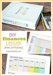 Diy Finances Ledger Diy Finance Budgeting Money Finance