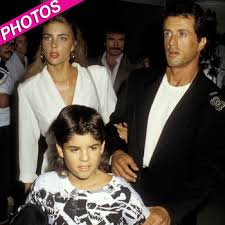 Американский киноактёр, режиссёр, сценарист, продюсер. Sylvester Stallone S Son Sage Through The Years