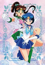 Sailor jupiter and sailor mercury