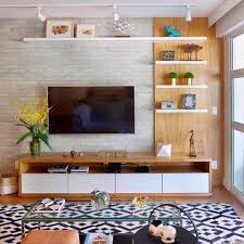 Tv selalunya ditempatkan di ruang tamu atau ruang keluarga. 23 Gambar Idea Rak Kabinet Tv Ilham Dekorasi