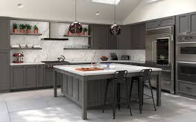 Midtown Grey Wood Cabinet Factory Midtown Grey Kitchen Cabinets