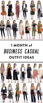 1 Month Of Business Casual Outfits For Women 20 Office Casual Work Outfits That Business Casual Outfits For Women Womens Business Casual Professional Dresses