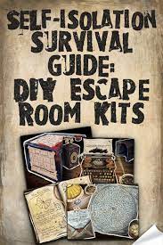 Survive Self Isolation With A Printable Escape Room Game Escape Room Game Escape Room Diy Escape Rooms