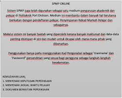 Calon lulusan sijil pelajaran malaysia (spm) setaraf yang telah mengemukakan permohonan kemasukan ke politeknik premier, konvensional / metro bagi pengambilan sesi jun. Semakan Keputusan Unit Peperiksaan Polipd