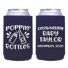 Personalized Can Cooler Baby Shower Favor Shower Can Etsy Baby Shower Favors Baby Shower Koozies Pop Bottles