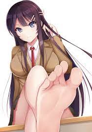 Mai sakurajima feet