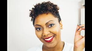 Hair that is shaved or buzzed on the sides leaving a strip of hair in the middle. Quick Style For Growing Out Shaved Sides On Natural Hair Youtube