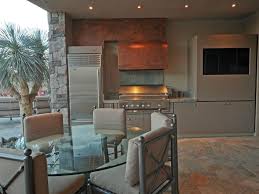 The cabinets are often the focal point of the. Outdoor Kitchen Cabinets Pictures Ideas Tips From Hgtv Hgtv