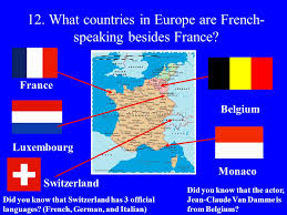 Exploring French And French Speaking Countries 1 What Branch Of The Indo European Language Family Does French Belong To Latin Italic Ppt Download