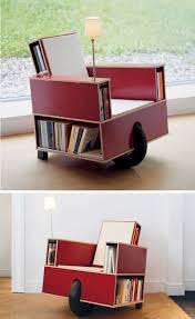 7 Creative Chairs All Book Lovers Will Appreciate This Movable Chair Was Designed To Allow You To Take Y Unique Chairs Design Cool Chairs Comfy Reading Chair