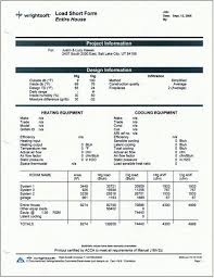 Manual J Calculation Examples