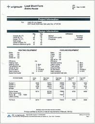 Manual J Calculation Examples