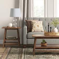Sofa table without drawers has four legs, one top and sometimes another shelf and is more. End Tables Side Tables Target