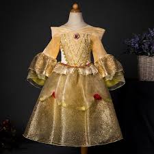 Compare prices & save money on kids' costumes. Girls Beauty And The Beast Dress Kids Princess Belle Dress Ebay