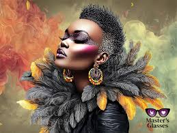 MY SPIRIT IS SETTLED🕊️ #TheMastersGlasses #AIArt by #KandakeHolt🎨