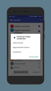 Can't find google app settings after update or if your using a china made phone. Quick Settings Launcher For Android Apk Download