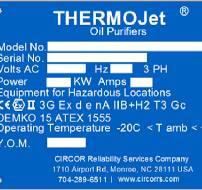 ThermoJet H2700E Series Oil Purifier System Installation ...