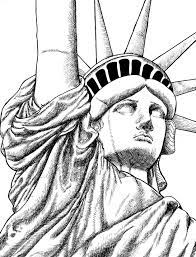 Coloriage Anti Stress New York Statue De La Liberte 6