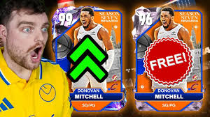 I UPGRADED THE FREE DONOVAN MITCHELL TO DARK MATTER!!