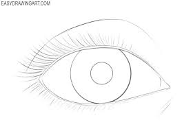 Realistic coloring pages of animals. How To Draw An Eye Easy Easy Eye Drawing Eye Drawing Eye Outline