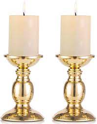 We did not find results for: Buy Gold 2 Pcs Iron Pillar Candle Holders Gold Candlestick Most Ideal For 3 Pillar Candles Or Flameless Led Candles Gifts For Wedding Party Home Spa Reiki Votive Candle 2 X S