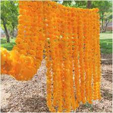Check spelling or type a new query. 25 Pieces Buy Online Artificial Marigold Flower String Mango Galore