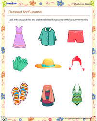 dressed for summer printable first grade seasons worksheet online jumpstart
