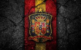 Selección española de fútbol) 1 has represented spain in international men's football competition since 1920. Hd Wallpaper Soccer Spain National Football Team Emblem Logo Wallpaper Flare