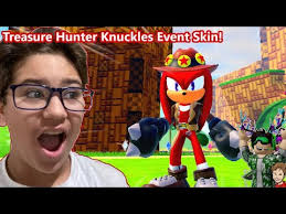 Treasure Hunter Knuckles is AWESOME!!! (Sonic Speed Simulator)