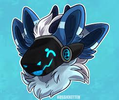 Protogen headshot base by darkgalaxydragon on deviantart gcse art sketchbook, realistic pencil drawings, art. Friend Of Mine Drew A Headshot Of My Protogen Fursona Aussie Kitten On Twitter Protogen