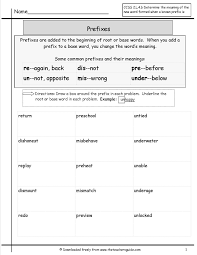 Free Prefixes And Suffixes Worksheets From The Teacher S Guide Prefix Worksheet Suffixes Worksheets Prefixes And Suffixes