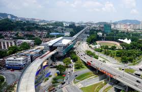 Mrt operates a train from sungai buloh to. Mrt Corp On Twitter Aerial View Of Taman Pertama Station Mrtsbkline Http T Co Apittnkv9l