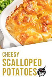 Cheesy Scalloped Potatoes Recipe Scalloped Potatoes Recipes Scalloped Potatoes Cheesy
