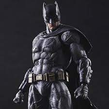 The difference between batman as opposed to superman, who has been heralded as the hope for mankind, is rendered through the roughness of the bat suit and cape. Batman V Superman Dawn Of Justice Play Arts Kai Batman Pvc Figure Hobbysearch Pvc Figure Store