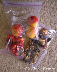 Snacks On A Plane Pack Fruit In Ziploc Bags Keeps It Separated From Everything Else And Provides A Trash Bag For The Core Peel Pack A Ziploc Full Of Oats Dr
