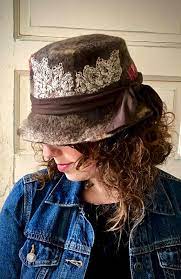 Pin On Nuno Felted Hats Surface Design