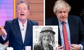 Feb 27, 2021 · boris johnson's son wilfred, nine months, appears to have inherited his father's unruly blonde hair do. Piers Morgan Lashes Out At Boris Johnson S Appearance After His National Address Celebrity News Showbiz Tv Express Co Uk