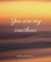 For me optimism is two lovers walking into the sunset arm in arm. 80 You Are My Sunshine Quotes To Brighten Your Day Eid Ul Fitr Wishes Messages Quotes Blessings Prayers More