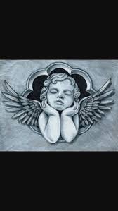 A winged creature represented over 90 times in the bible as attending on god, later seen as the second highest order of. 24 Cherub Tattoo Ideas Cherub Tattoo Cherub Angel Tattoo Designs